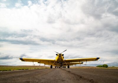 Tarrickfic Aerial planes parked on runway