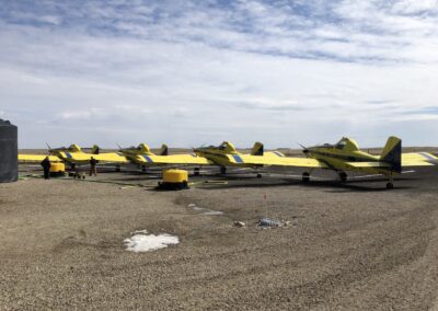 Tarrickfic Aerial planes being prepared